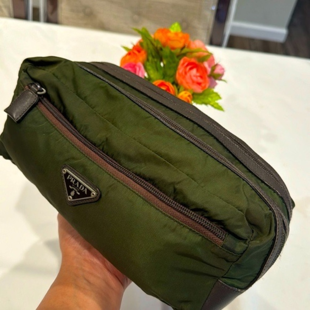 Authentic Prada pouch